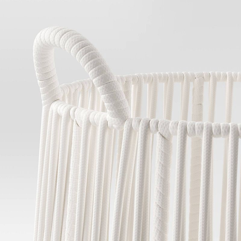 slide 3 of 3, Rope Basket Small Cream - Threshold™, 1 ct
