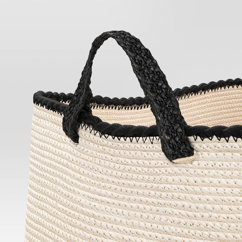 slide 3 of 3, Rectangle Braided Sewing Basket - Threshold™, 1 ct