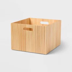 Large Wood Bin Natural - Brightroom™