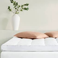 Twin XL Premium Cooling 4" Dual Layer Memory Foam Mattress Topper - Casaluna™