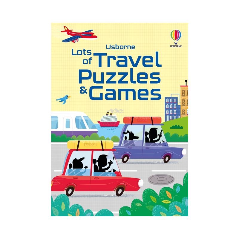 slide 1 of 1, Usborne Books Lots of Travel Puzzles and Games - by Kate Nolan & Simon Tudhope & Phillip Clarke (Paperback), 1 ct
