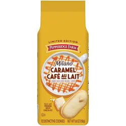 Pepperidge Farm Milano Caramel Café Au Lait Cookies - 5.6oz