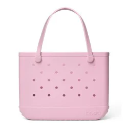 Bogg Bag Original Tote Bag - Beach Hydrangea: Plastic Solid Hardside with Pouch