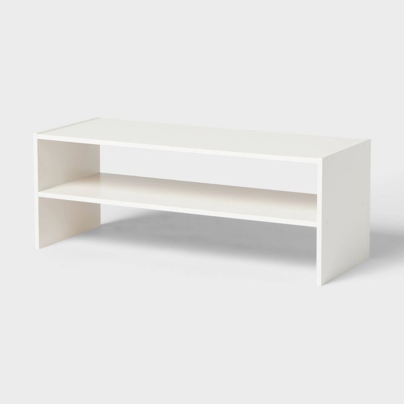 slide 1 of 3, 31'' Stackable Shelf White - Brightroom™, 1 ct