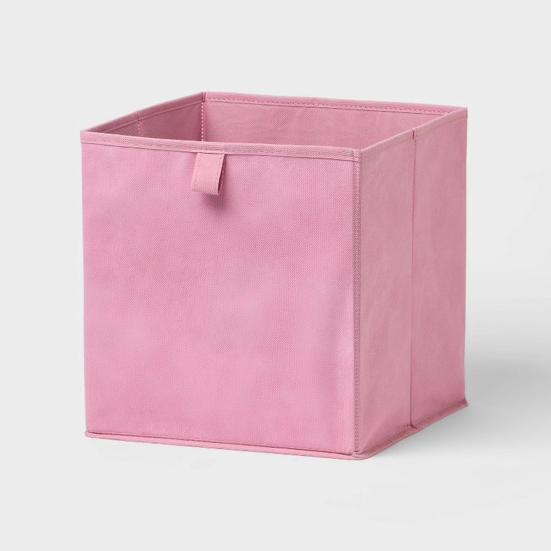 slide 1 of 3, 11" Fabric Bin Pink - Brightroom™, 1 ct