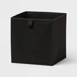 11" Fabric Bin Black - Brightroom™