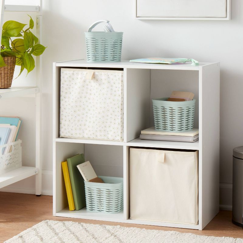 slide 2 of 3, 11" Fabric Bin Khaki - Brightroom™, 1 ct