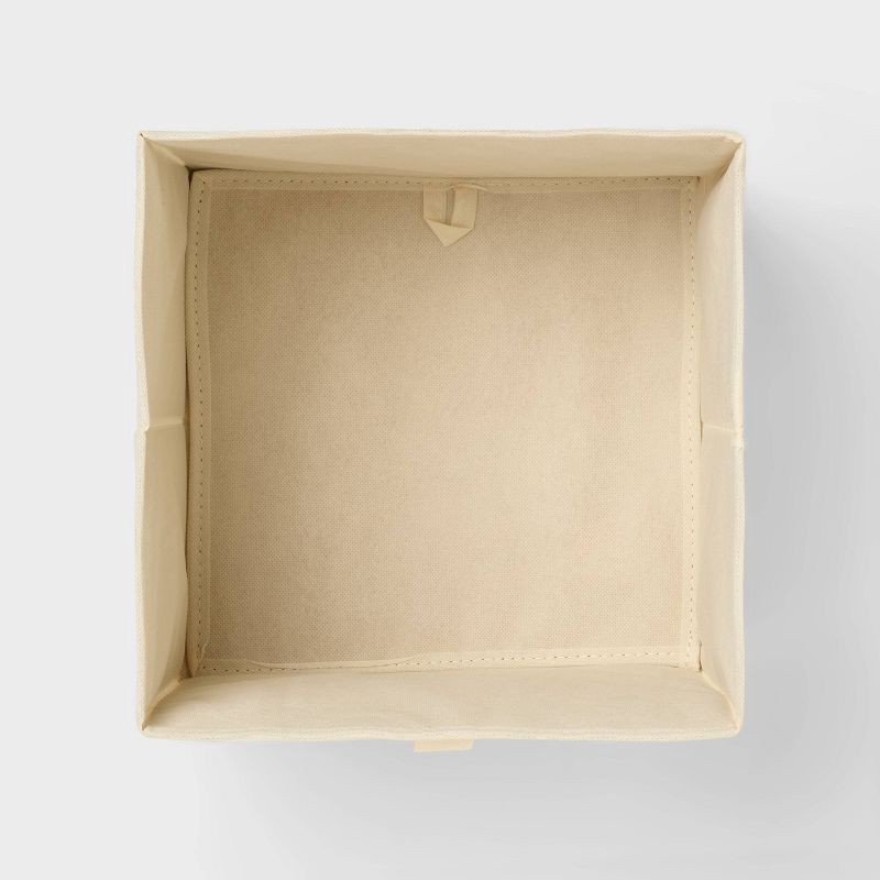 slide 3 of 3, 11" Fabric Bin Khaki - Brightroom™, 1 ct