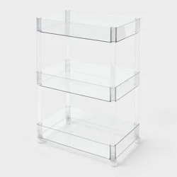 3 Tier Clear Storage Cart - Brightroom™