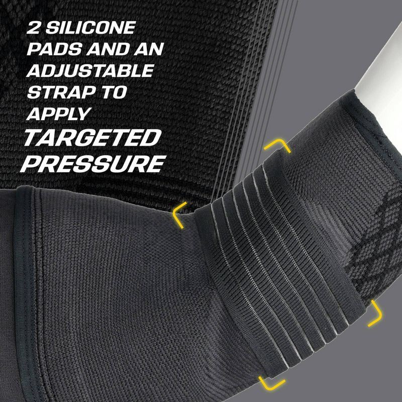 slide 7 of 10, FUTURO Premium Compression Elbow Sleeve - S/M, 1 ct