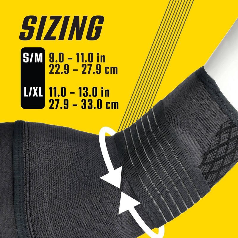slide 8 of 10, FUTURO Premium Compression Elbow Sleeve - S/M, 1 ct