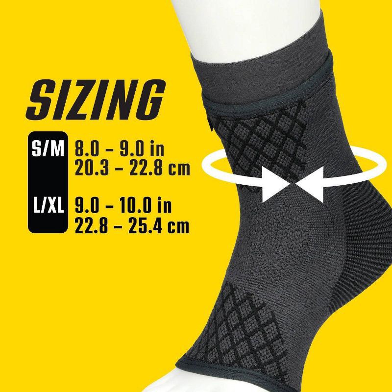 slide 7 of 9, FUTURO Premium Compression Ankle Sleeve - S/M, 1 ct