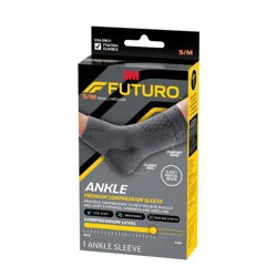 FUTURO Premium Compression Ankle Sleeve - S/M