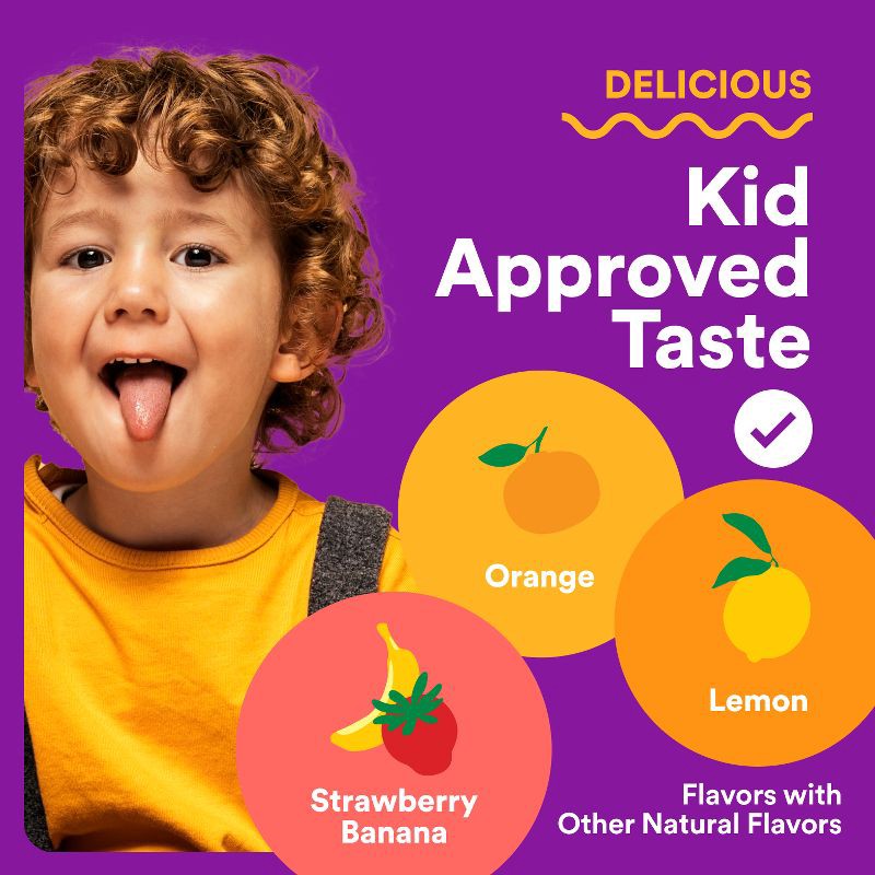 slide 10 of 15, SmartyPants Toddler Plus Multivitamin & Omegas Gummies with Vitamins C, D3, B12 & Zinc - 60ct, 60 ct