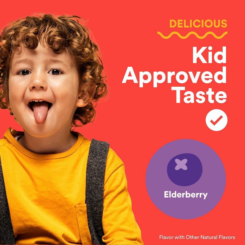 slide 6 of 13, SmartyPants Kids' Triple Action Immunity Gummies with Vitamins C, D3, & Zinc, Elderberry - 60ct, 60 ct