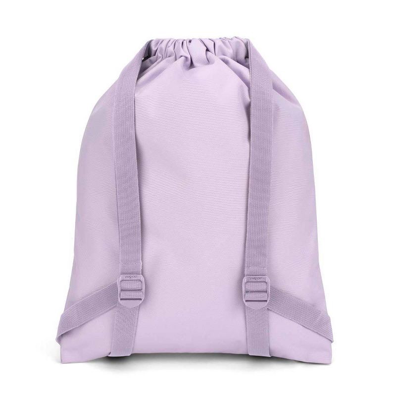 slide 2 of 4, JanSport Drawstring Bag - Pastel Lilac, 1 ct