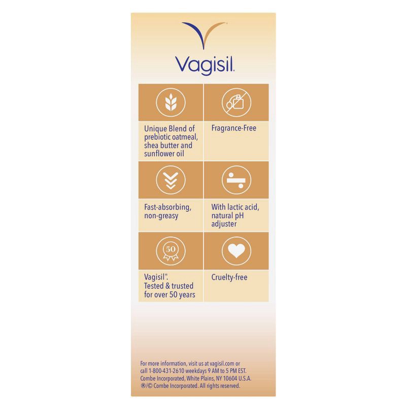 slide 2 of 2, Vagisil Itch Protect Daily Cream - 2oz, 2 oz