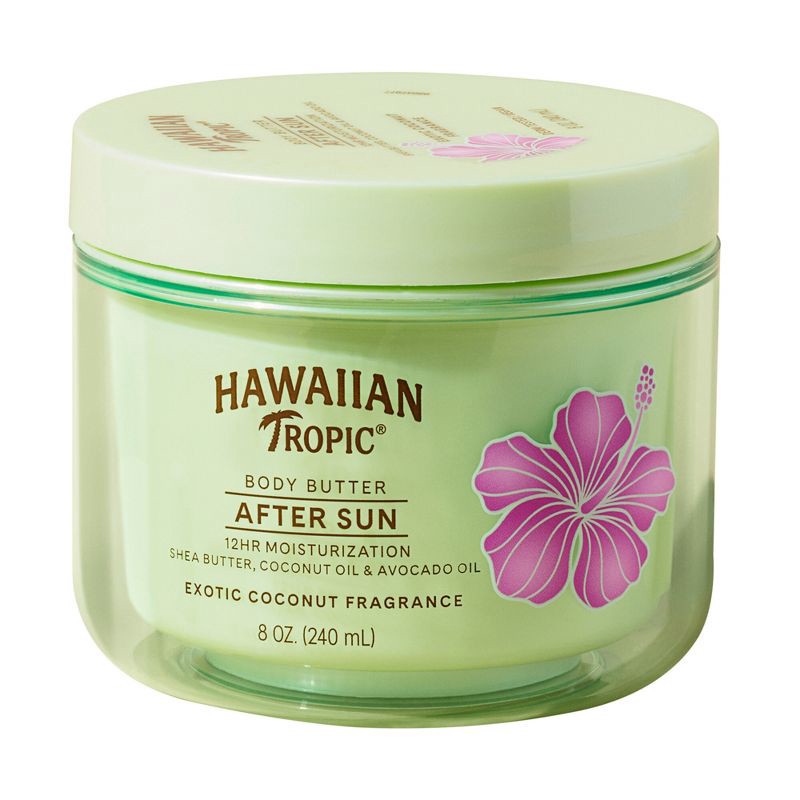 slide 1 of 8, Hawaiian Tropic Exotic Coconut Aftersun Body Butter - 8oz, 8 oz