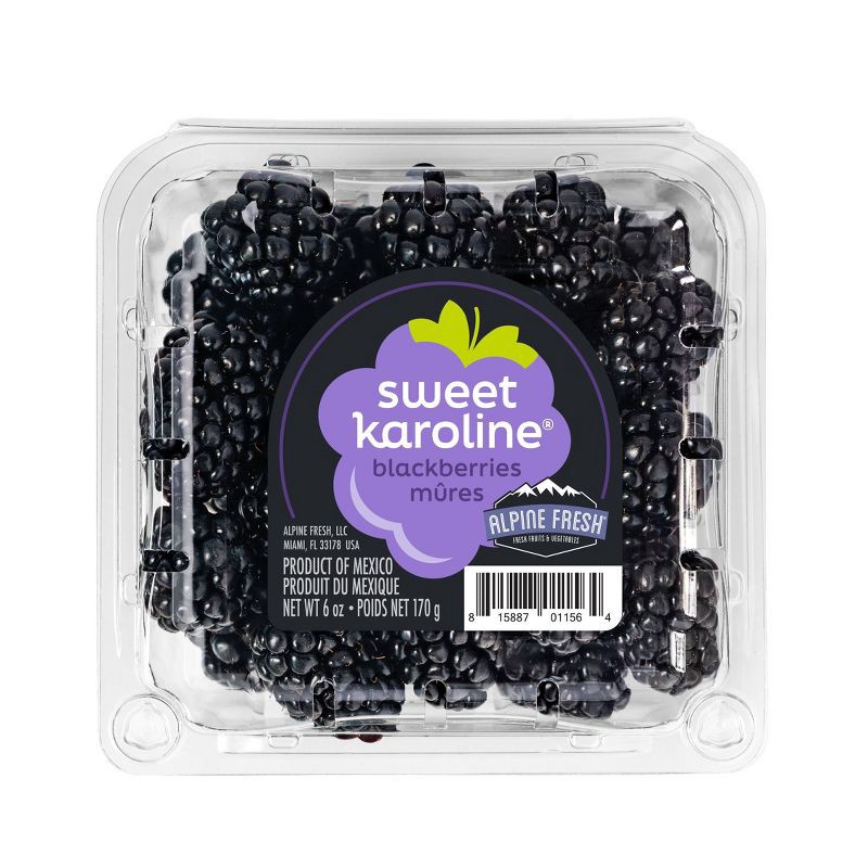 slide 1 of 1, Alpine Fresh Sweet Karoline Blackberries - 6oz, 6 oz