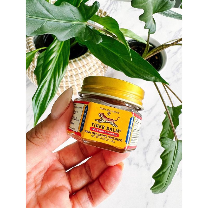 slide 3 of 8, Tiger Balm Extra Strength Joint and Muscle Pain Ointment - 0.63oz, 0.63 oz