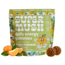 SuperMush Daily Energy Mushroom Supplement Gummies - 28ct/14 Servings
