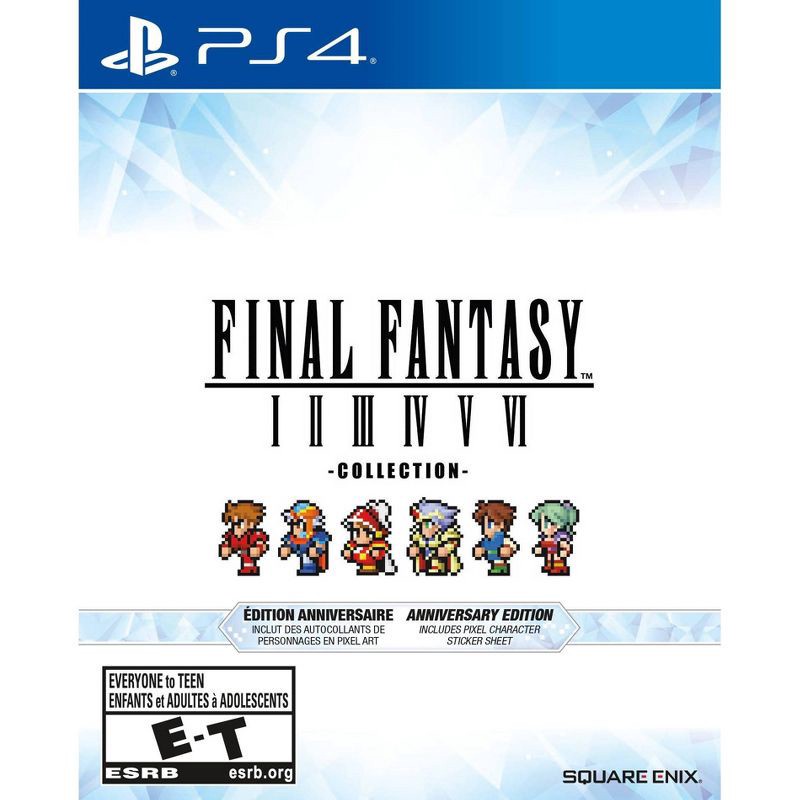 slide 2 of 10, Square Enix Final Fantasy I-VI Collection Anniversary Edition - PlayStation 4, 1 ct