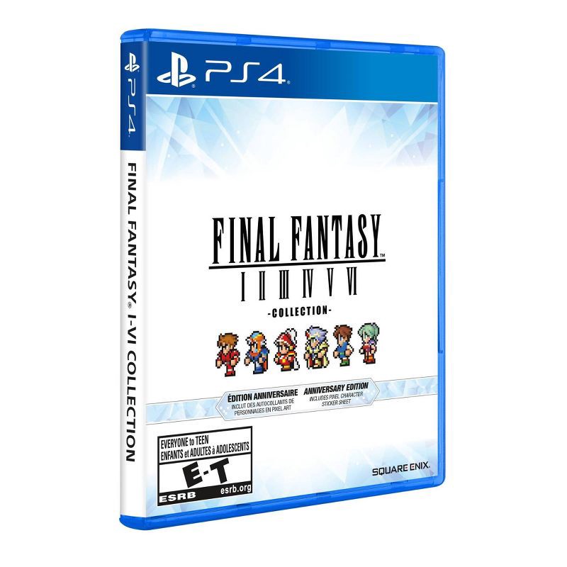 slide 3 of 10, Square Enix Final Fantasy I-VI Collection Anniversary Edition - PlayStation 4, 1 ct