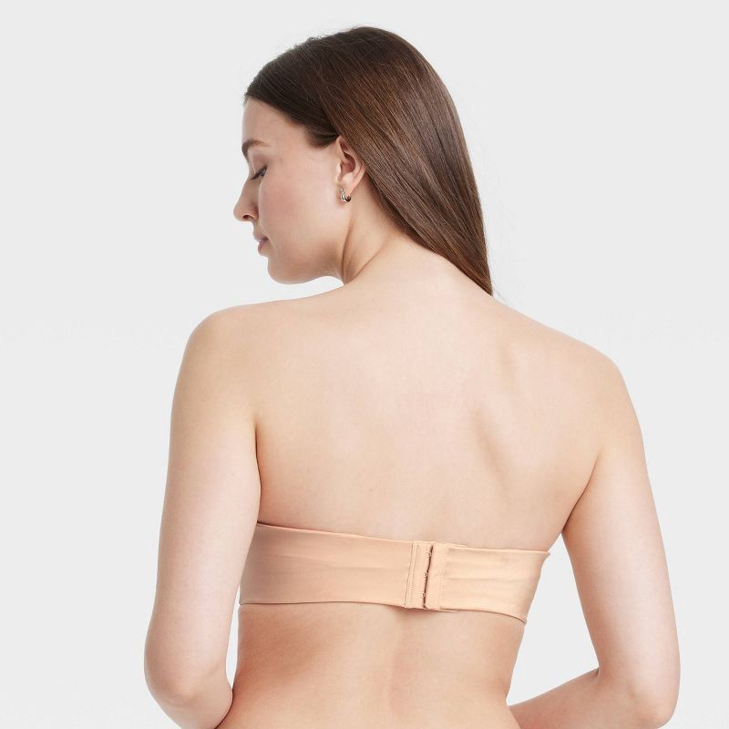 slide 2 of 6, Women's Push Up Strapless Bra - Auden™ Beige 32B: Medium Lift, Removable Straps, Adjustable Closure, 1 ct