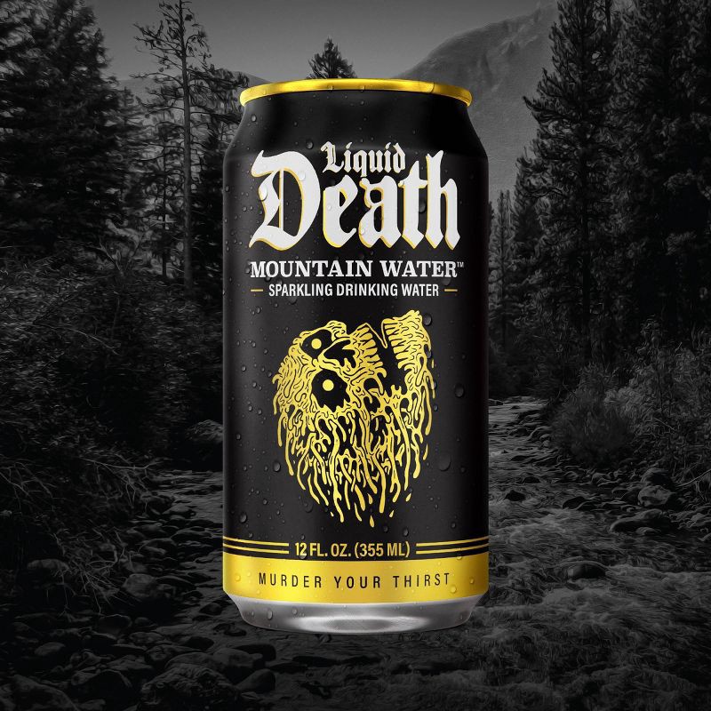 slide 7 of 7, Liquid Death Sparkling Mountain Water - 6pk/12 fl oz Cans, 6 ct; 12 fl oz