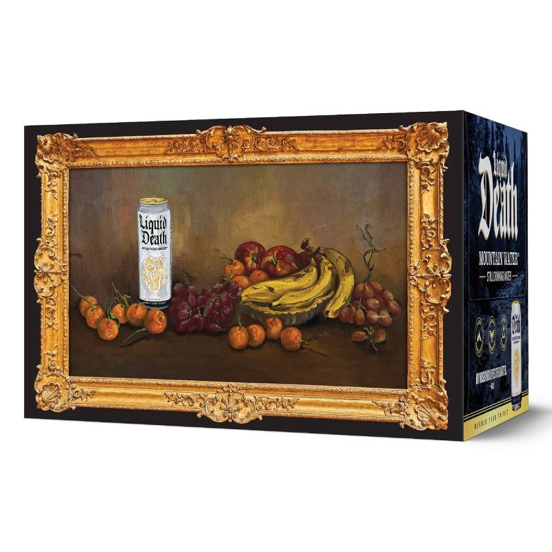 slide 5 of 7, Liquid Death Mountain Water - 6pk/12 fl oz Cans, 6 ct; 12 fl oz