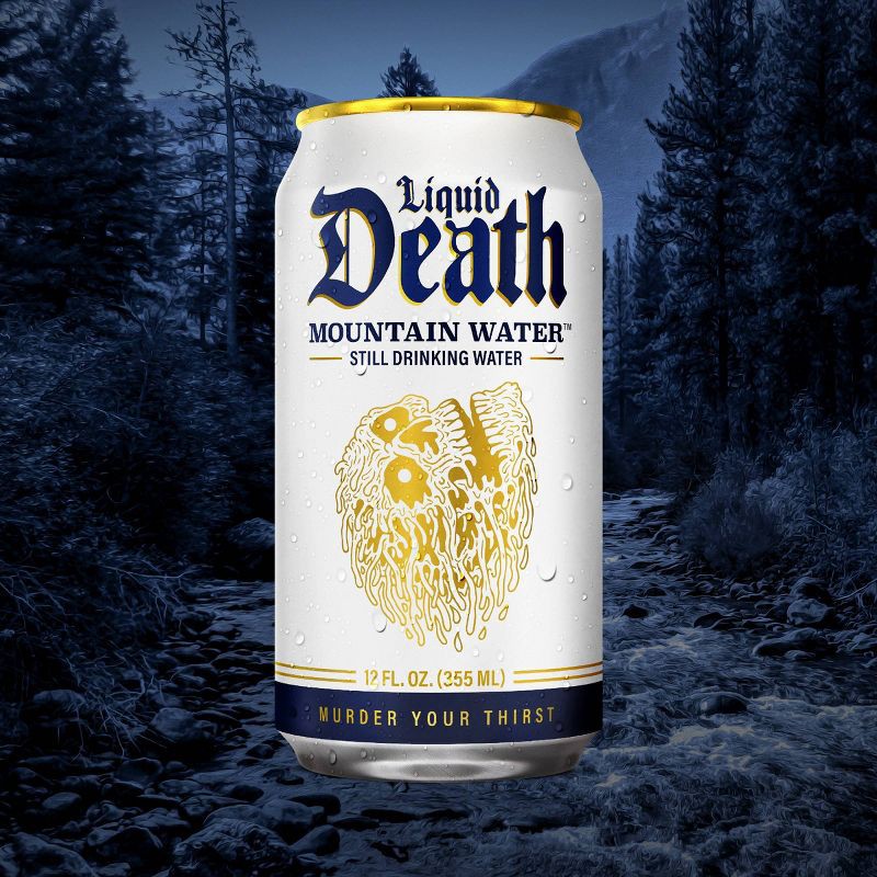 slide 7 of 7, Liquid Death Mountain Water - 6pk/12 fl oz Cans, 6 ct; 12 fl oz