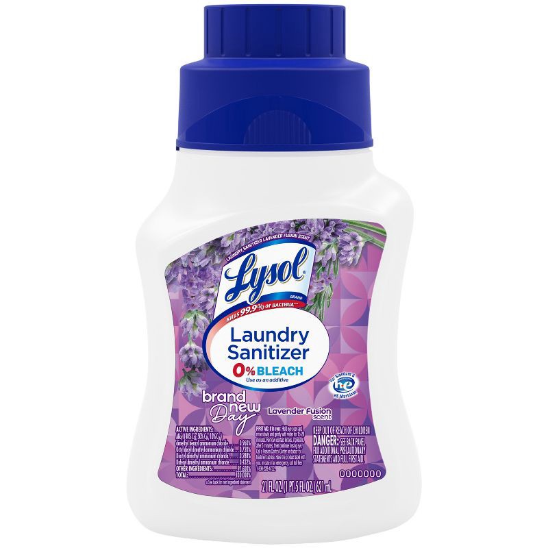 slide 1 of 10, Lysol Laundry Sanitizer Lavender Fusion - 21 fl oz, 21 fl oz