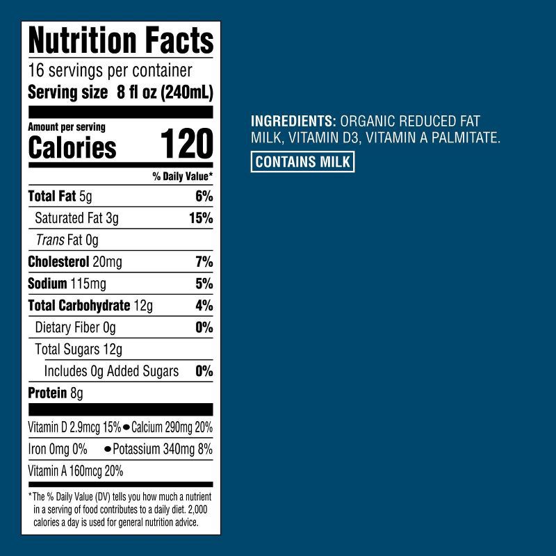 slide 4 of 4, Organic 2% Reduced Fat Milk - 1gal - Good & Gather™, 1 gal