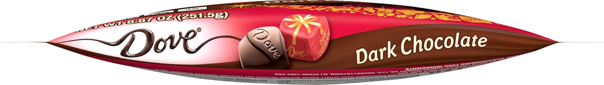 slide 7 of 7, DOVE PROMISES Dark Chocolate Christmas Candy Gifts 8.87 oz Bag, 8.87 oz