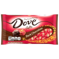 DOVE PROMISES Dark Chocolate Christmas Candy Gifts 8.87 oz Bag