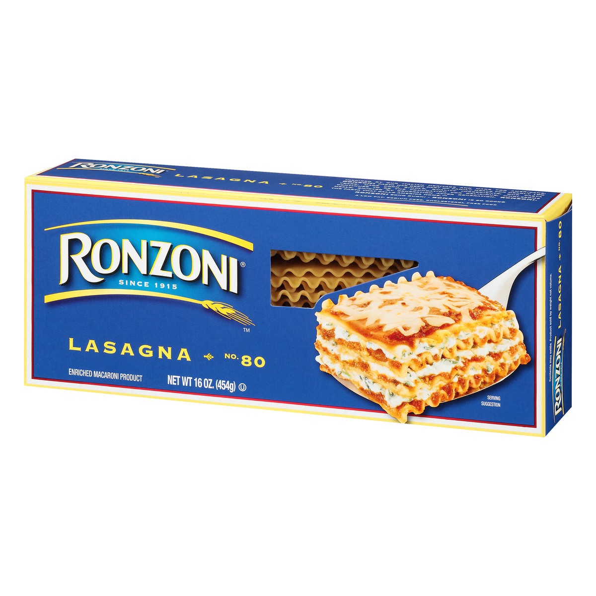 slide 13 of 17, Ronzoni Pasta Lasagna Curly, 16 oz