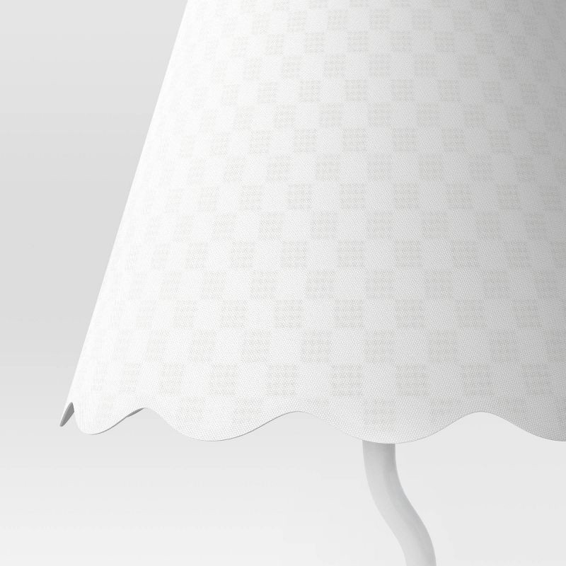 slide 4 of 4, Wave Squiggle Novelty Table Lamp White - Room Essentials™, 1 ct