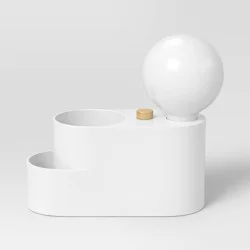 Orb Shade Organizer Novelty Table Lamp White - Room Essentials™