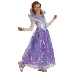 NBCUniversal Girls' Wicked the Musical Glinda Upland "For Good" Deluxe Costume Dress Lavender 10-12