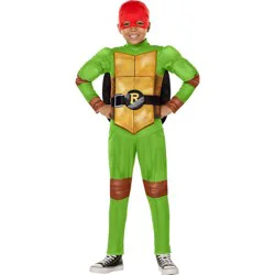 Teenage Mutant Ninja Turtles Tales Kids' 4-in-1 Costume Jumpsuit Green M
