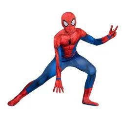 Spider-Man Kids' Iron Zentai Halloween Costume Jumpsuit S