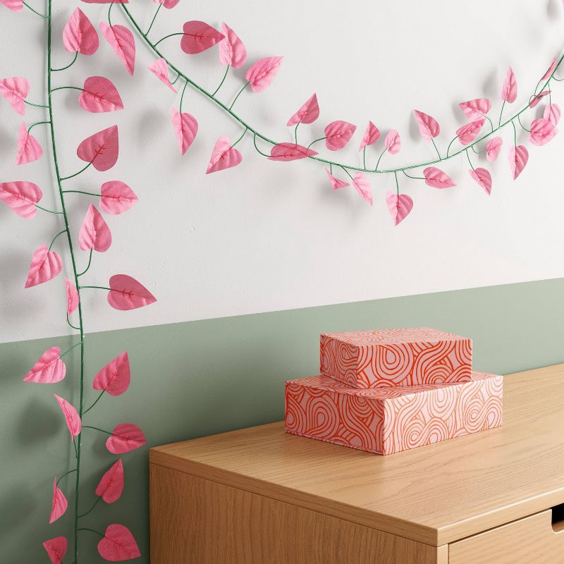 slide 3 of 4, LED Woodrose Vine String Lights Warm White - Room Essentials™, 1 ct