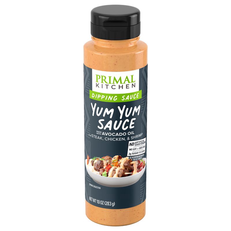 slide 1 of 8, Primal Kitchen Yum Yum Dippin' Sauce - 10oz, 10 oz