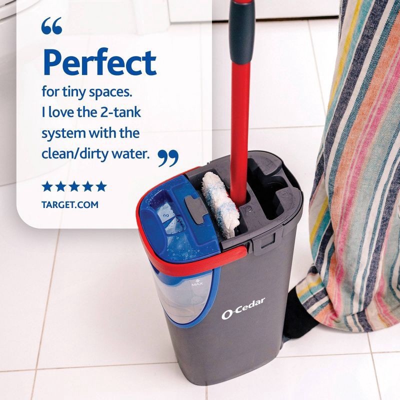 slide 2 of 16, O-Cedar H2prO Flat Mop System, 1 ct