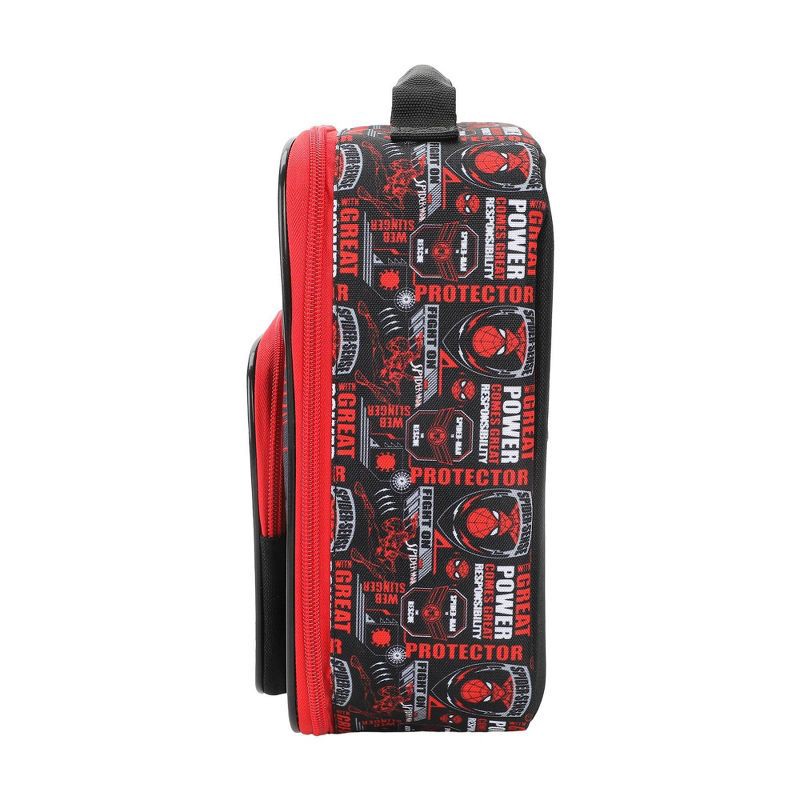 slide 3 of 6, Spider-Man License Lunch Kit Casserole Carrier - Black, 1 ct