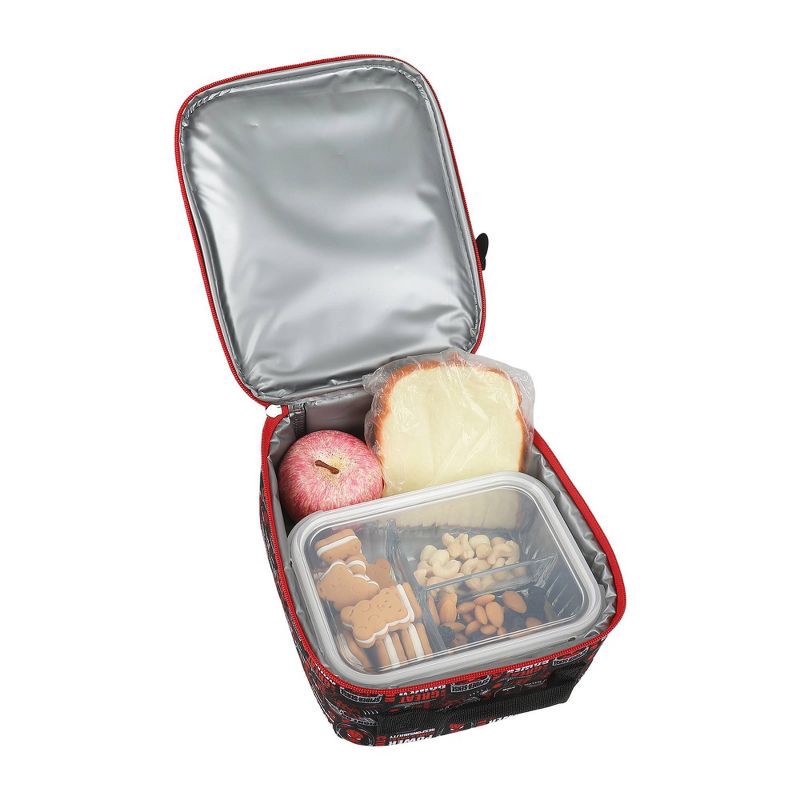 slide 5 of 6, Spider-Man License Lunch Kit Casserole Carrier - Black, 1 ct