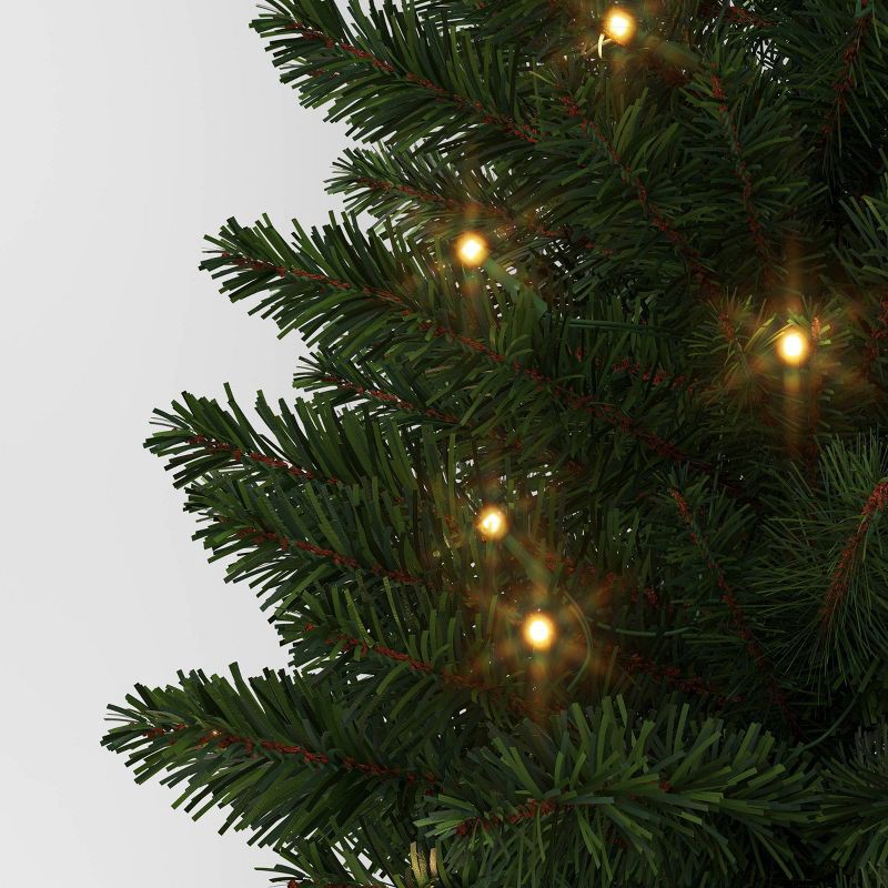 slide 4 of 5, 3' Pre-Lit LED Alberta Spruce Artificial Christmas Tree with Color Changing, Flashing, Fading Lighting Effects - Wondershop™, 1 ct
