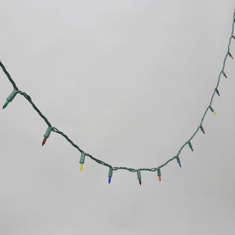 slide 3 of 5, Philips 100ct Heavy Duty Incandescent Smooth Mini String Lights with Green Wire and Remains Lit Technology, 100 ct