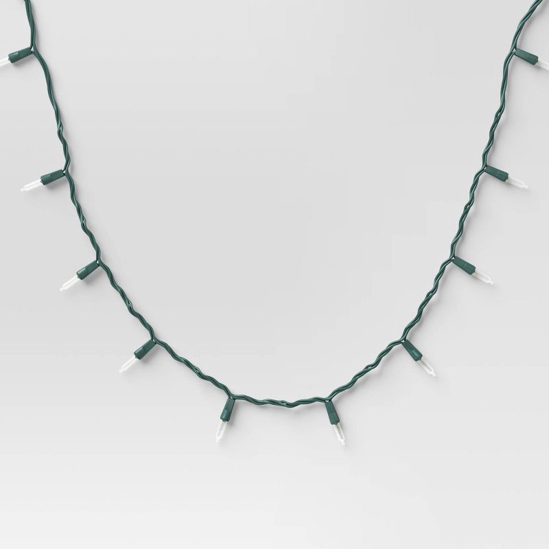 slide 3 of 5, 350ct Twinkling Incandescent Mini Christmas String Lights Clear with Green Wire - Wondershop™, 350 ct