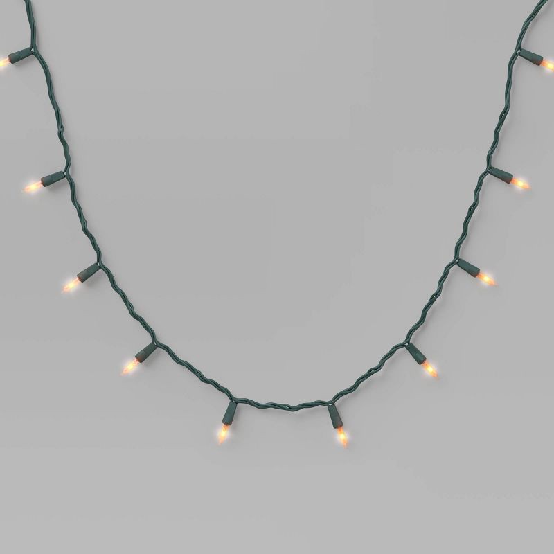 slide 1 of 5, 350ct Twinkling Incandescent Mini Christmas String Lights Clear with Green Wire - Wondershop™, 350 ct